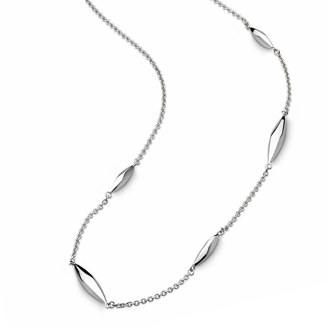 Kit Heath Glint Sterling Silver Station Necklace