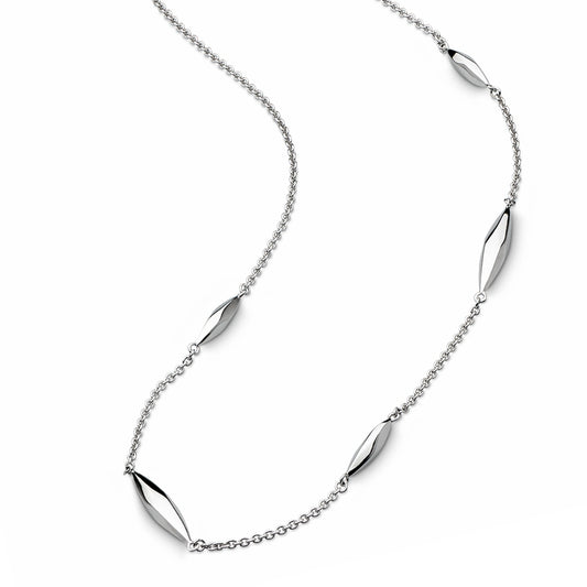 Kit Heath Glint Sterling Silver Station Necklace