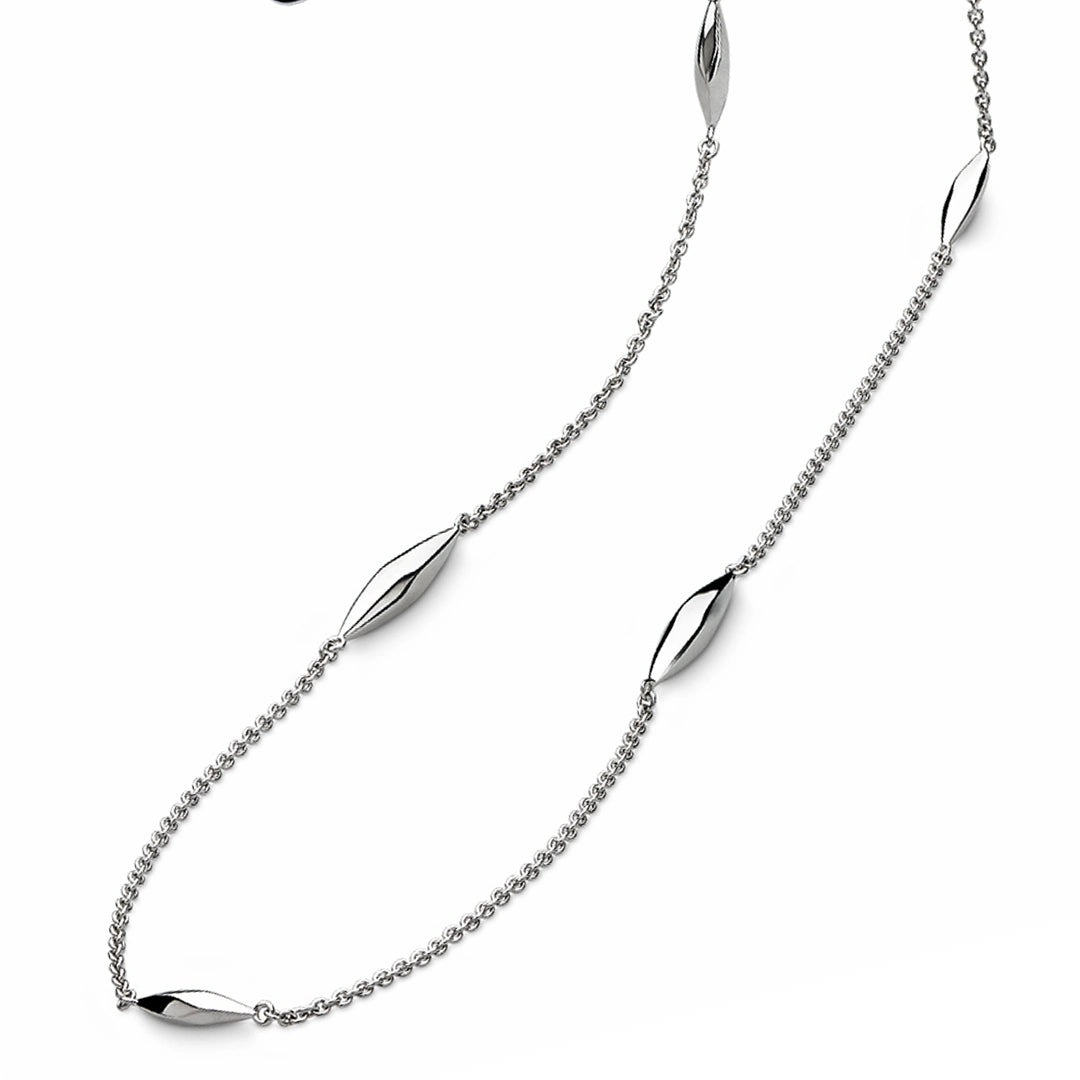 Kit Heath Glint Station Sterling Silver Necklace