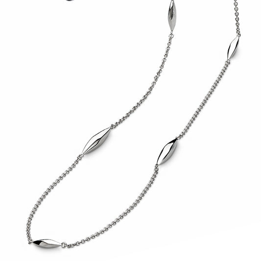 Kit Heath Glint Station Sterling Silver Necklace