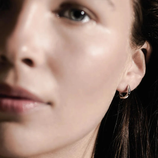 Kit Heath Glint Geo Narrow Hinged Hoop Earrings Kit Heath Glint Geo Narrow Hinged Hoop Earrings