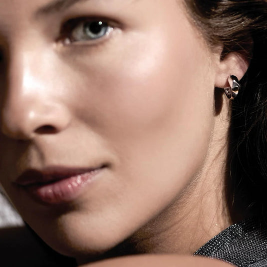 Kit Heath Glint Geo Wide Hinged Hoop Earrings Kit Heath Glint Geo Wide Hinged Hoop Earrings