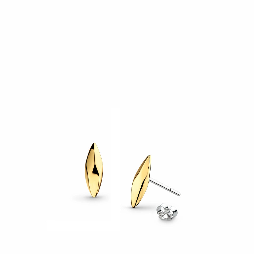 Kit Heath Glint Golden Stud Earrings