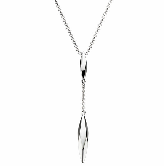 Kit Heath Glint Lariat Sterling Silver Necklace