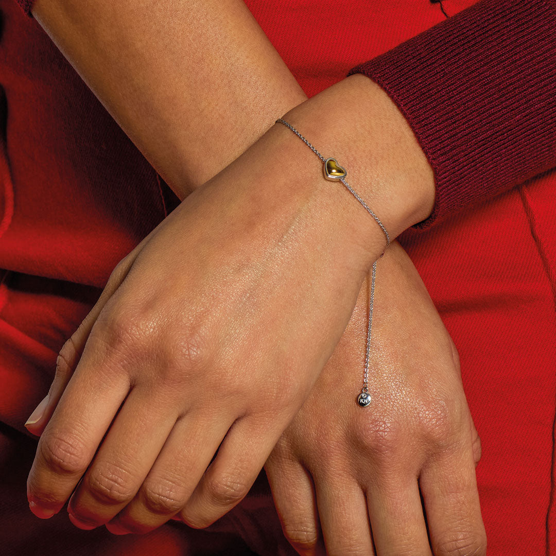 Kit Heath Heart of Gold Slider Bracelet
