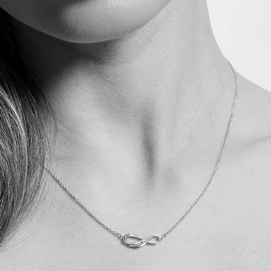 Kit Heath Infinity Mini Sterling Silver Necklet