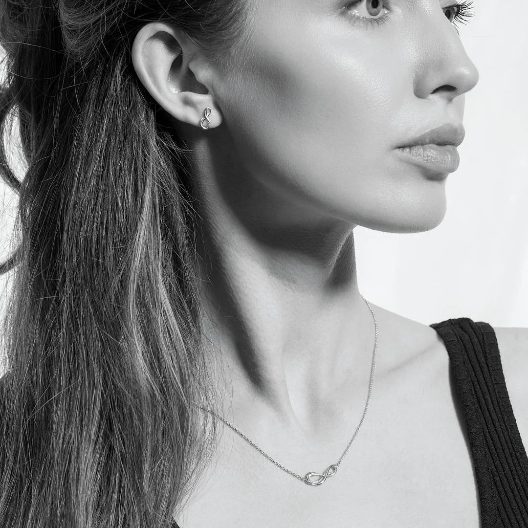 Kit Heath Infinity Mini Sterling Silver Necklet