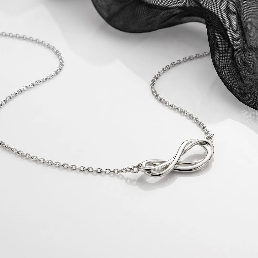 Kit Heath Infinity Mini Sterling Silver Necklet