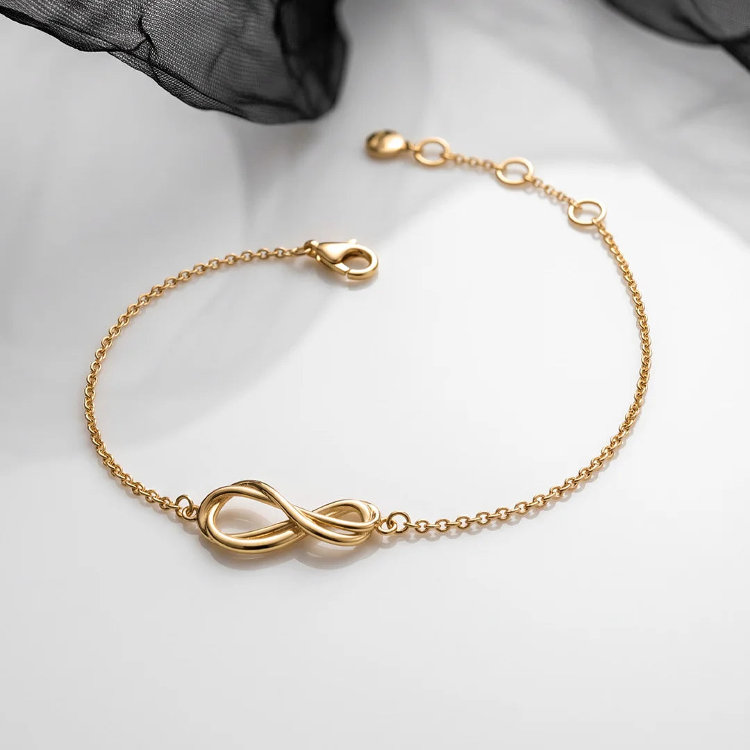 Kit Heath Infinity Mini Golden Bracelet