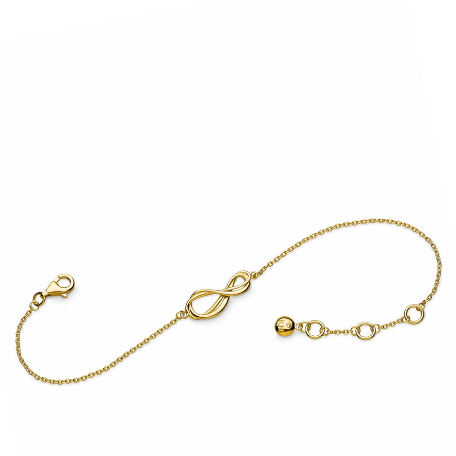 Kit Heath Infinity Mini Golden Bracelet