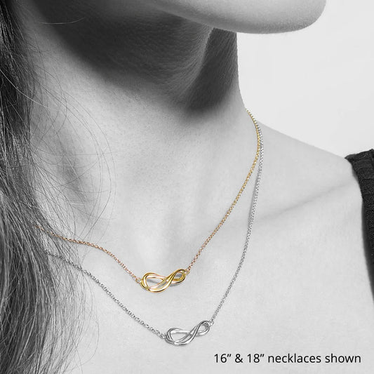 Kit Heath Infinity Mini Golden Necklet