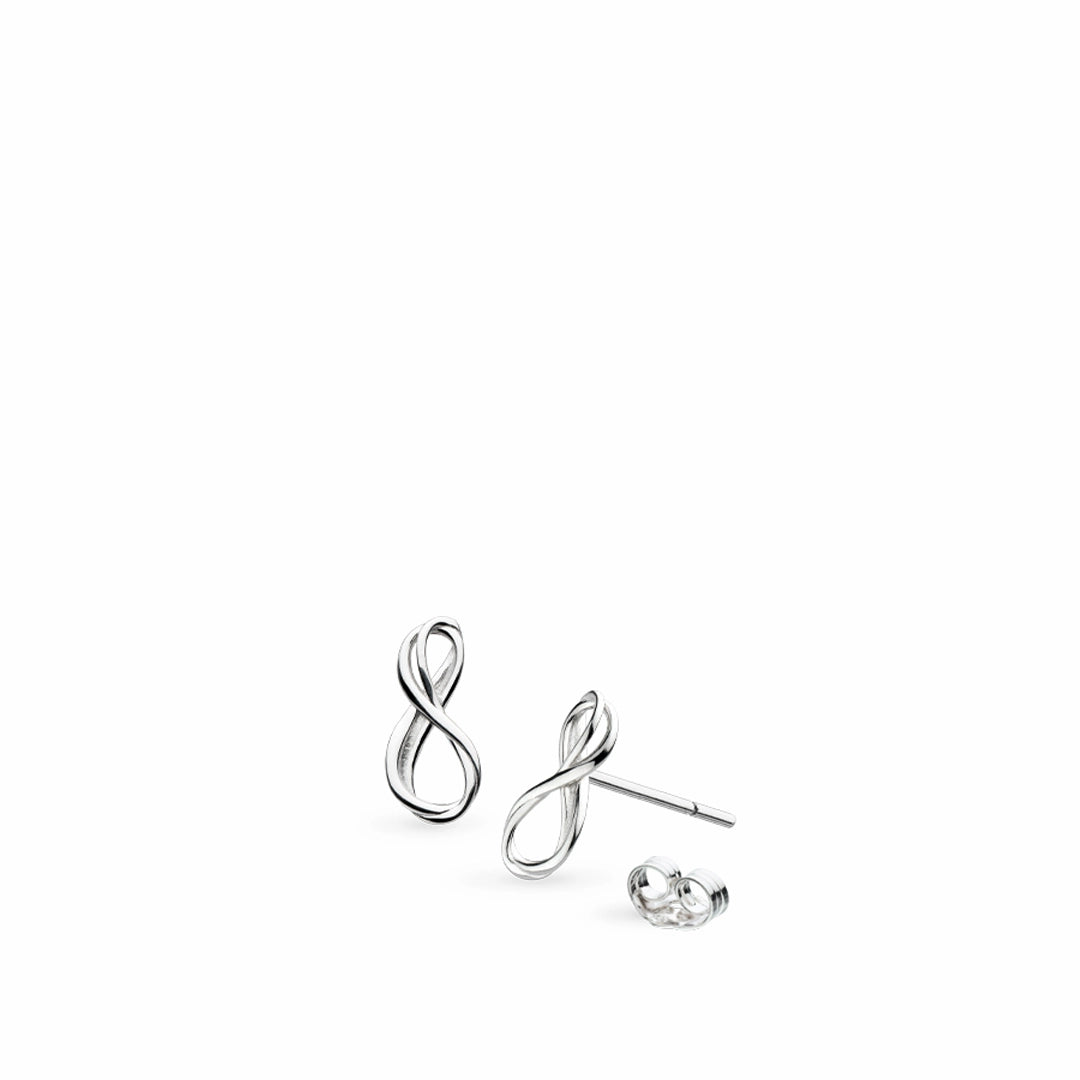 Kit Heath Infinity Mini Sterling Silver Stud Earrings