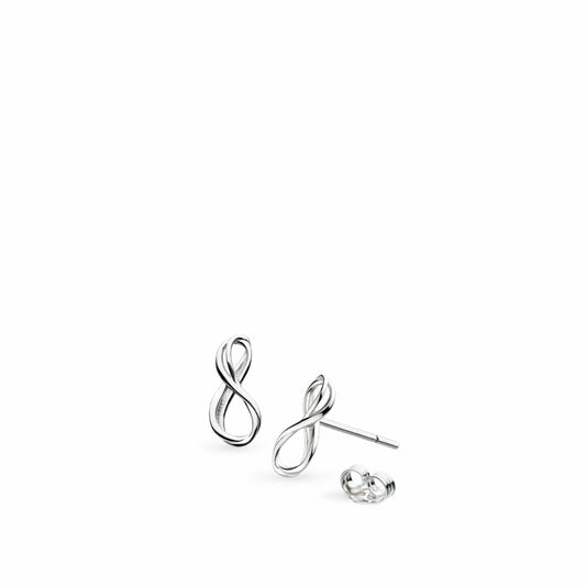 Kit Heath Infinity Mini Sterling Silver Stud Earrings