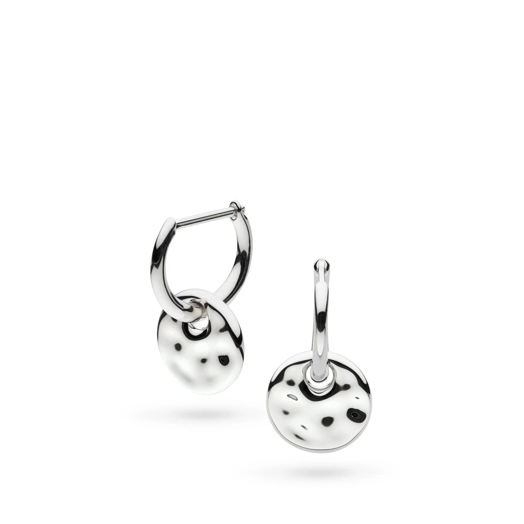 Kit Heath Mirage Reflect Multi-Wear Sterling Silver Hoop Drop Earrings