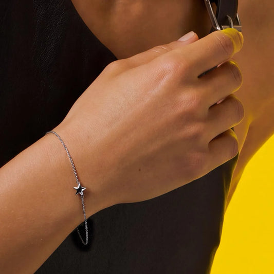 Kit Heath Rox Little Rock Star Sterling Silver Bracelet