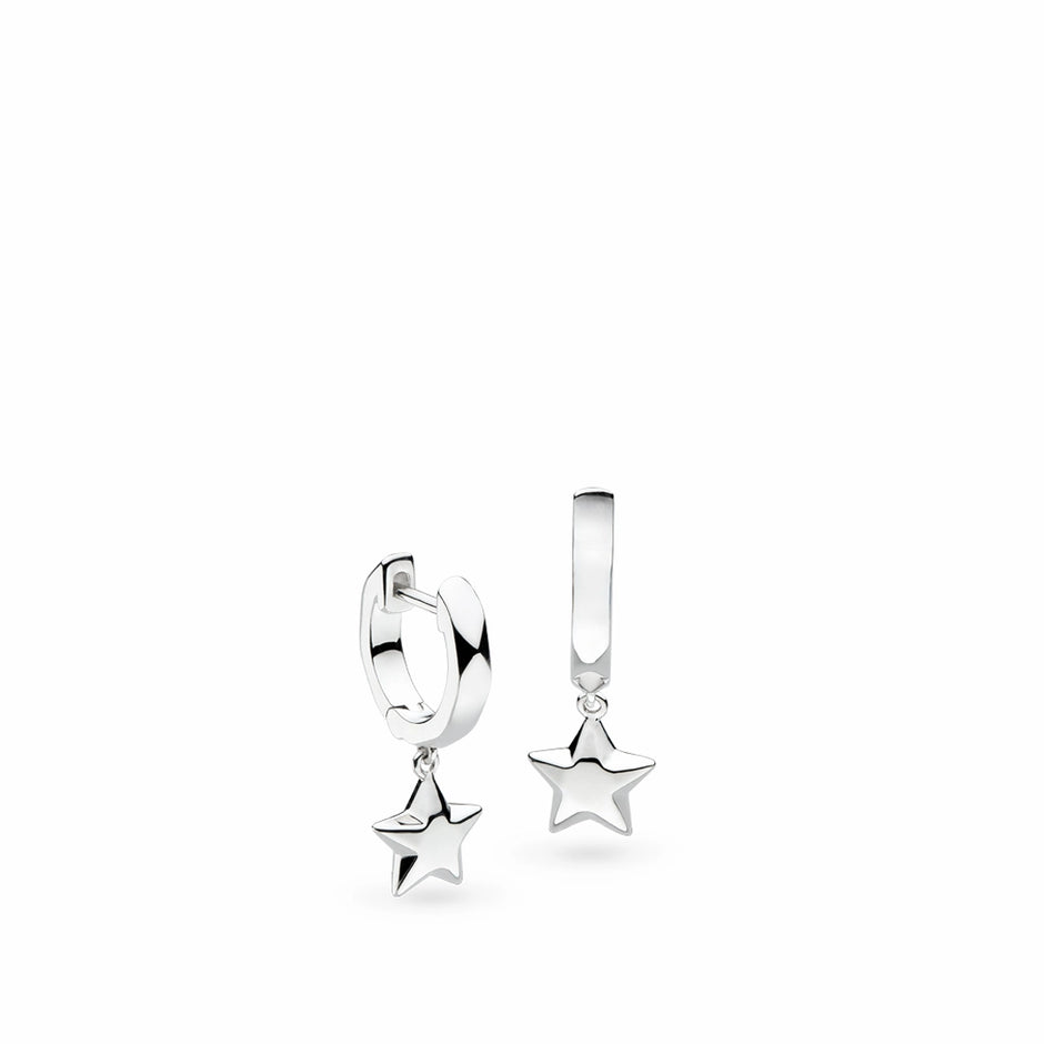Kit Heath Rox Little Rock Star Hinged Hoop Drop Earrings