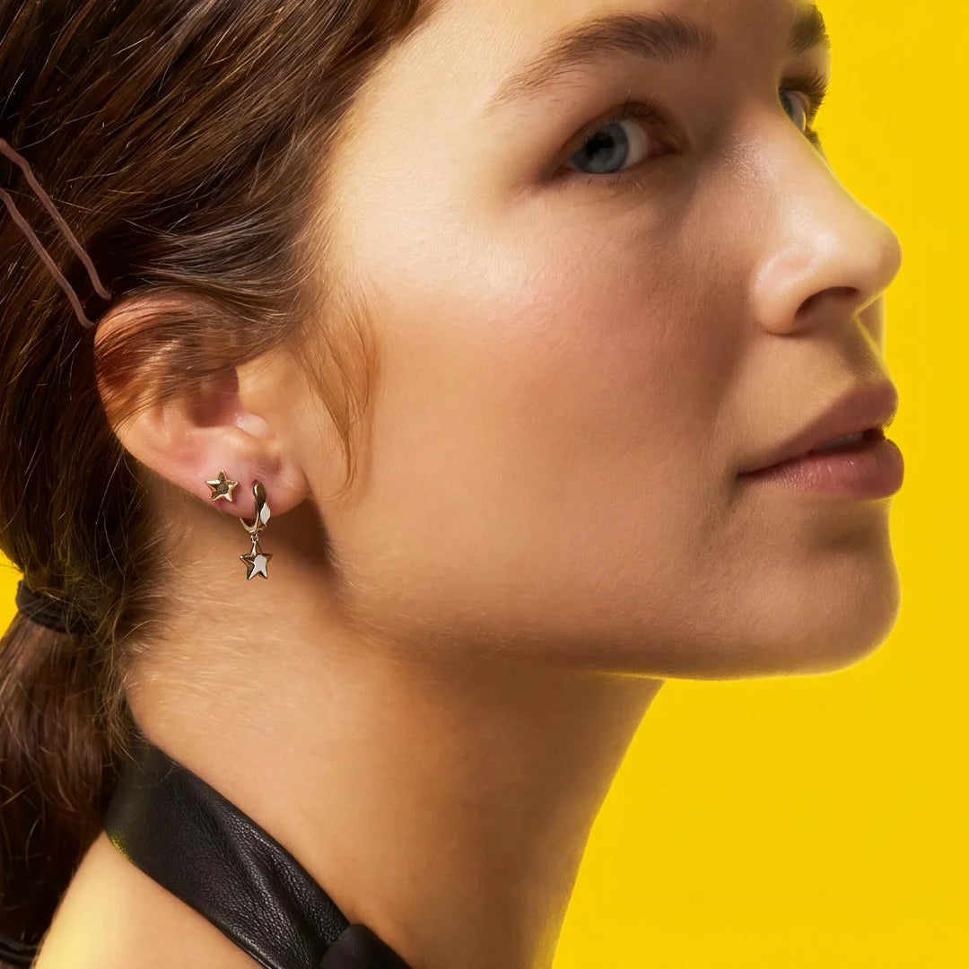 Kit Heath Rox Little Rock Star Sterling Silver Stud Earrings