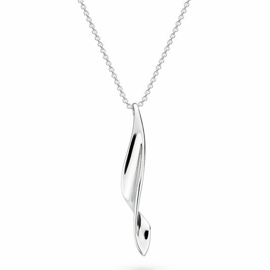 Kit Heath Serenity Curve Sterling Silver Necklace