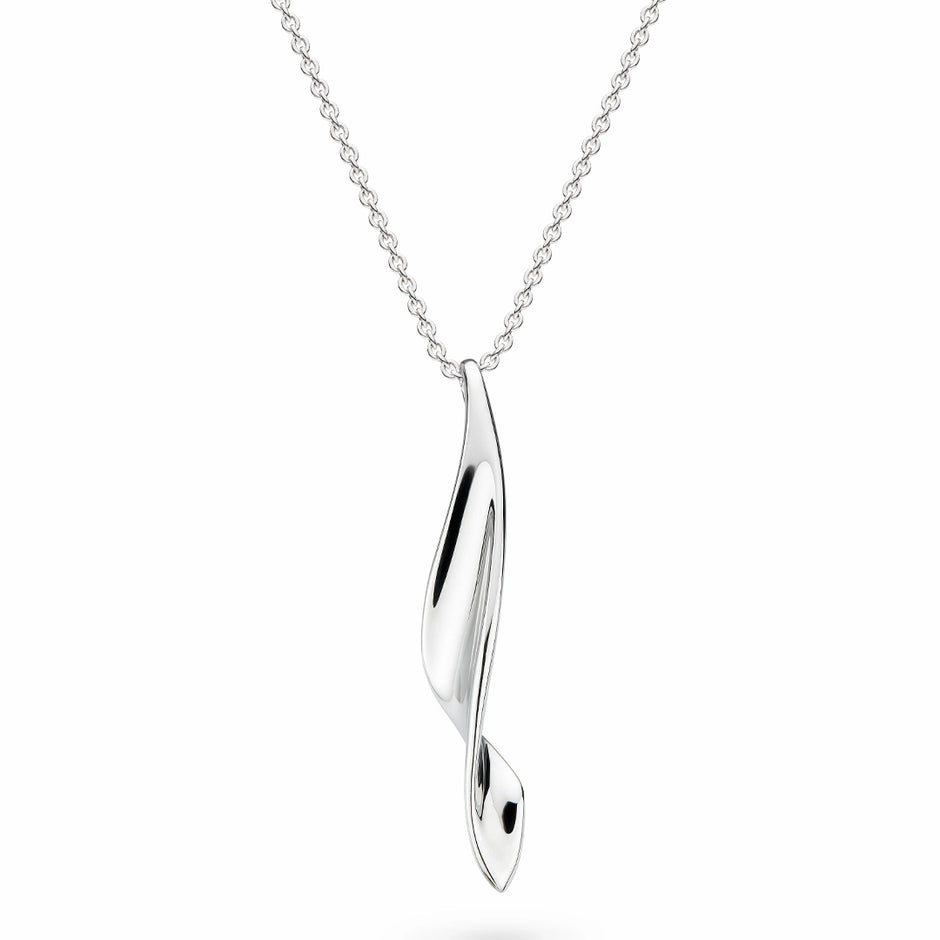 Kit Heath Serenity Curve Sterling Silver Necklace
