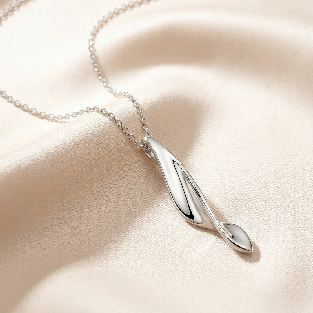 Kit Heath Serenity Curve Sterling Silver Necklace