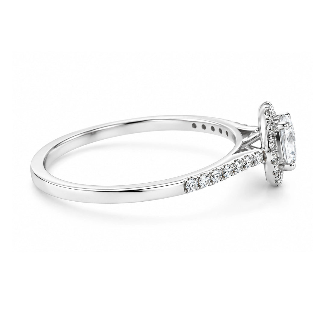 Celestia Oval Aurora Ring