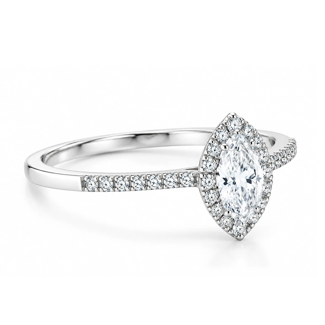 Celestia Marquise Aurora Ring