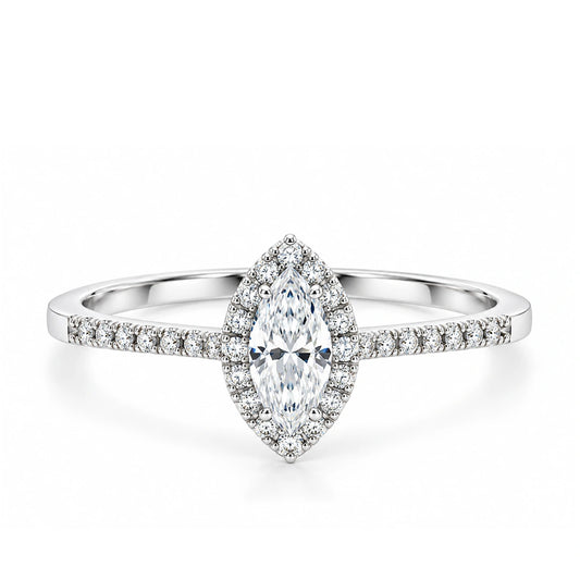 Celestia Marquise Aurora Ring