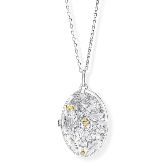 Laura Ashley Sterling Silver Broadoak Locket Necklace