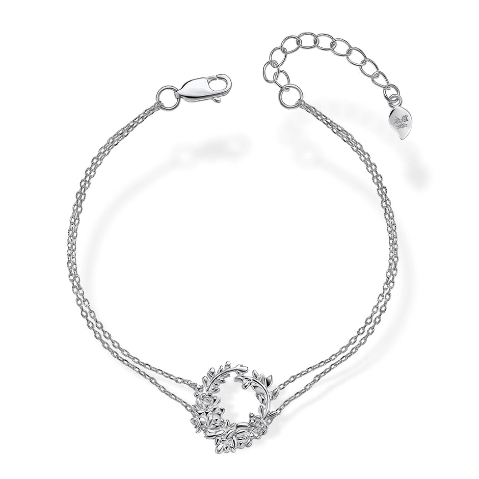 Laura Ashley Sterling Silver Cathedine Bracelet