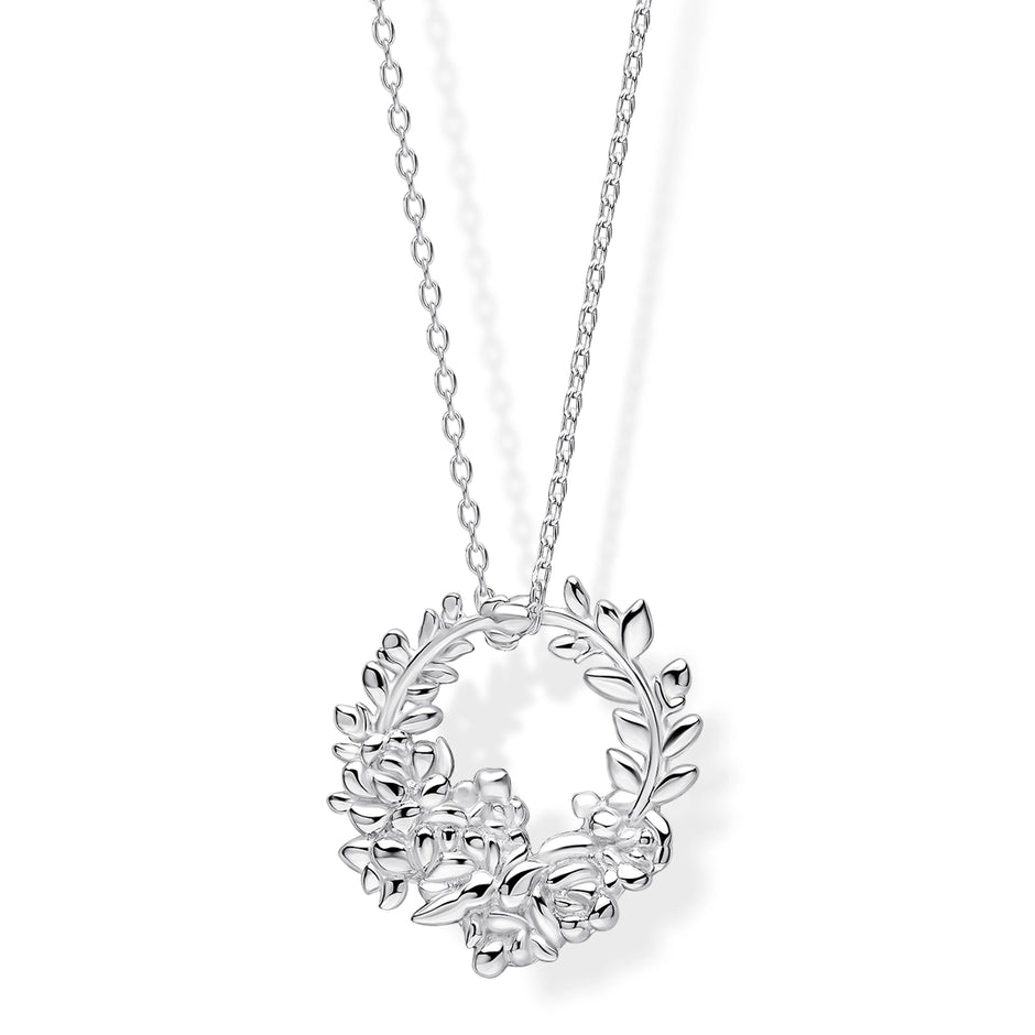 Laura Ashley Sterling Silver Cathedine Necklace