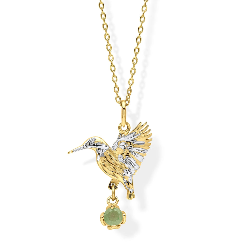 Laura Ashley Sterling Silver Llanelli Kingfisher Necklace