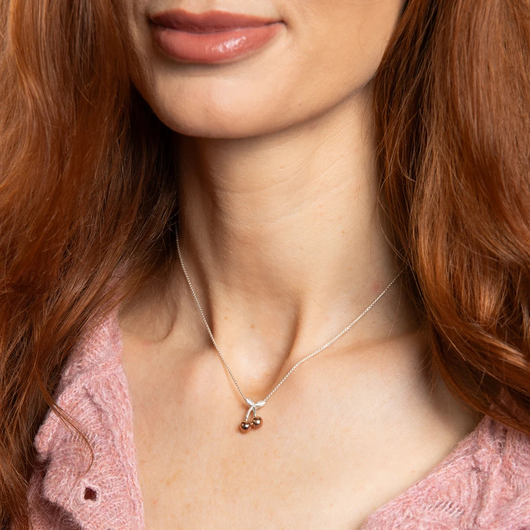 Laura Ashley Cranwell Orchard Cherry Necklace