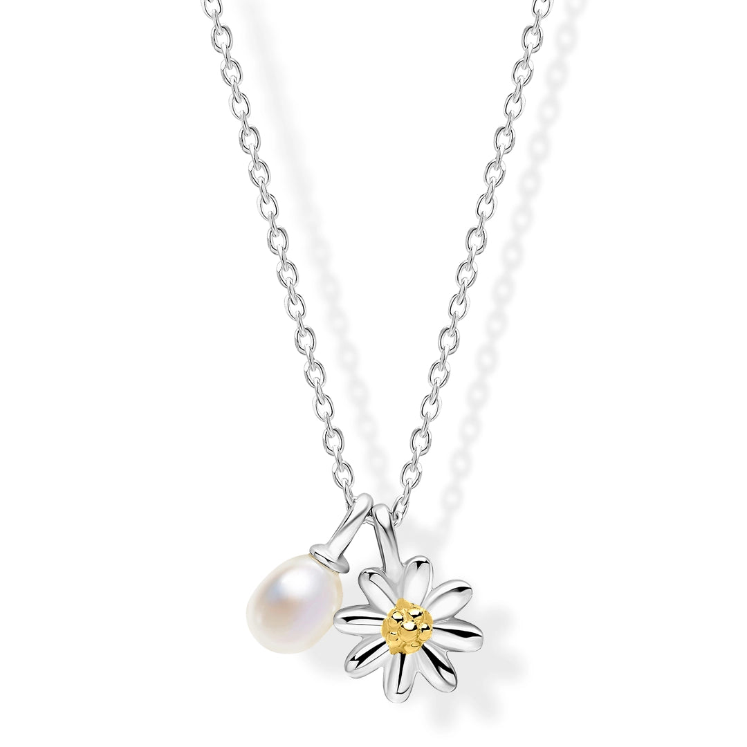 Laura Ashley Kids Everingham Meadow Daisy Charm Necklace