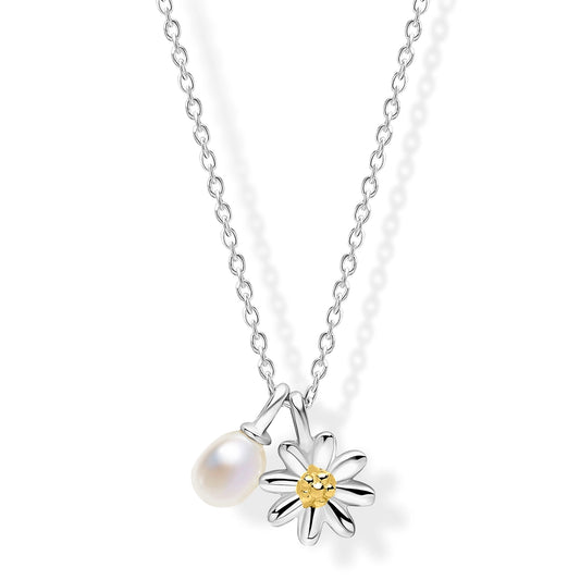 Laura Ashley Kids Everingham Meadow Daisy Charm Necklace