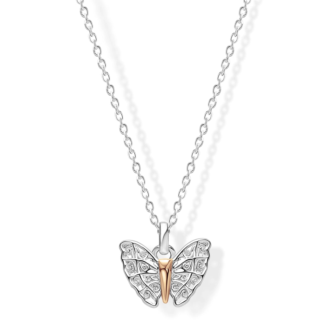 Laura Ashley Kids Butterfly Garden Mini Necklace