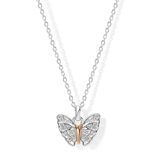 Laura Ashley Kids Butterfly Garden Mini Necklace