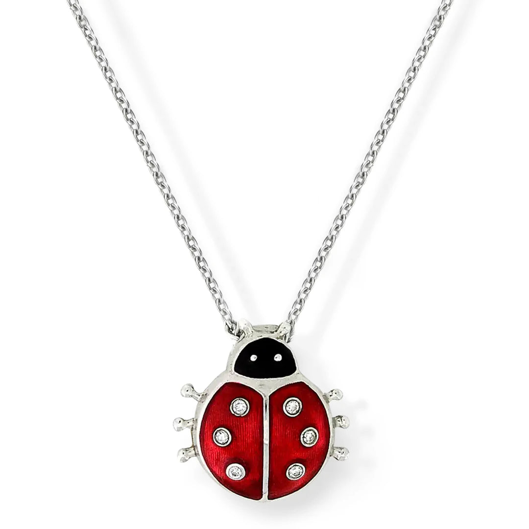 Nicole Barr Nature Scarlet Ladybird Pendant