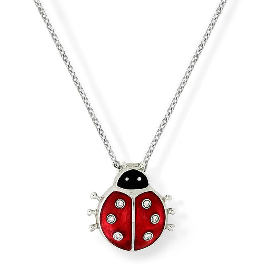 Nicole Barr Nature Scarlet Ladybird Pendant
