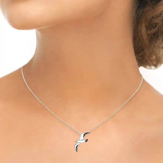 Nicole Barr Nature Soaring Seagull Pendant Nicole Barr Nature Soaring Seagull Pendant