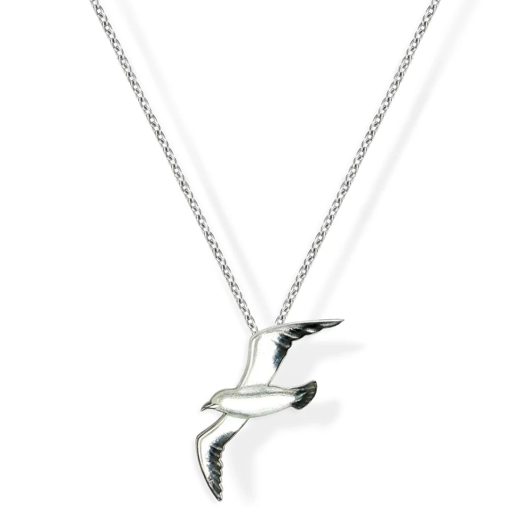 Nicole Barr Nature Soaring Seagull Pendant