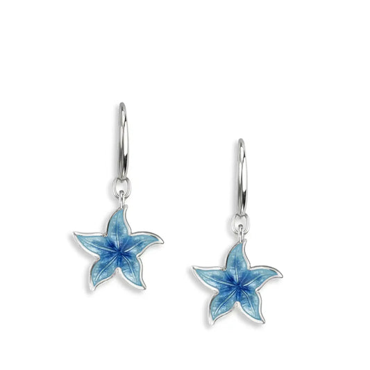 Nicole Barr Beachcomber Turquoise Sea Starfish Earrings
