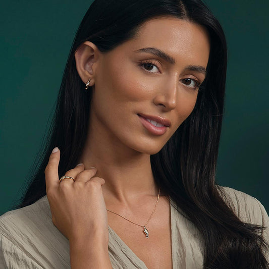 Clogau 1854 Past Present Future Pendant Rose Gold
