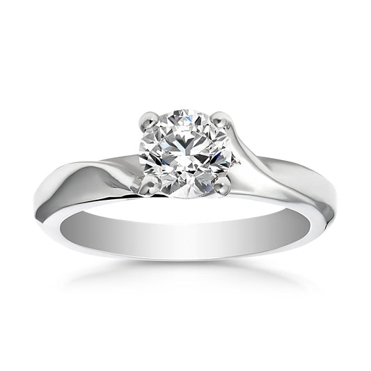 Harmony Solitaire Diamond Engagement and Wedding Ring Harmony Solitaire Diamond Engagement and Wedding Ring