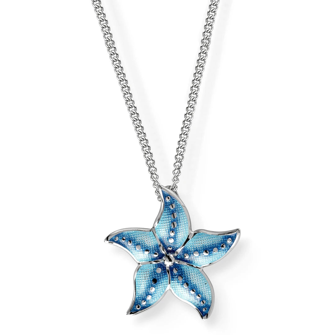 Nicole Barr Beachcomber Turquoise Sea Starfish Pendant