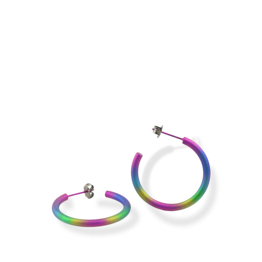 Orb Line Classic Hoop Earrings