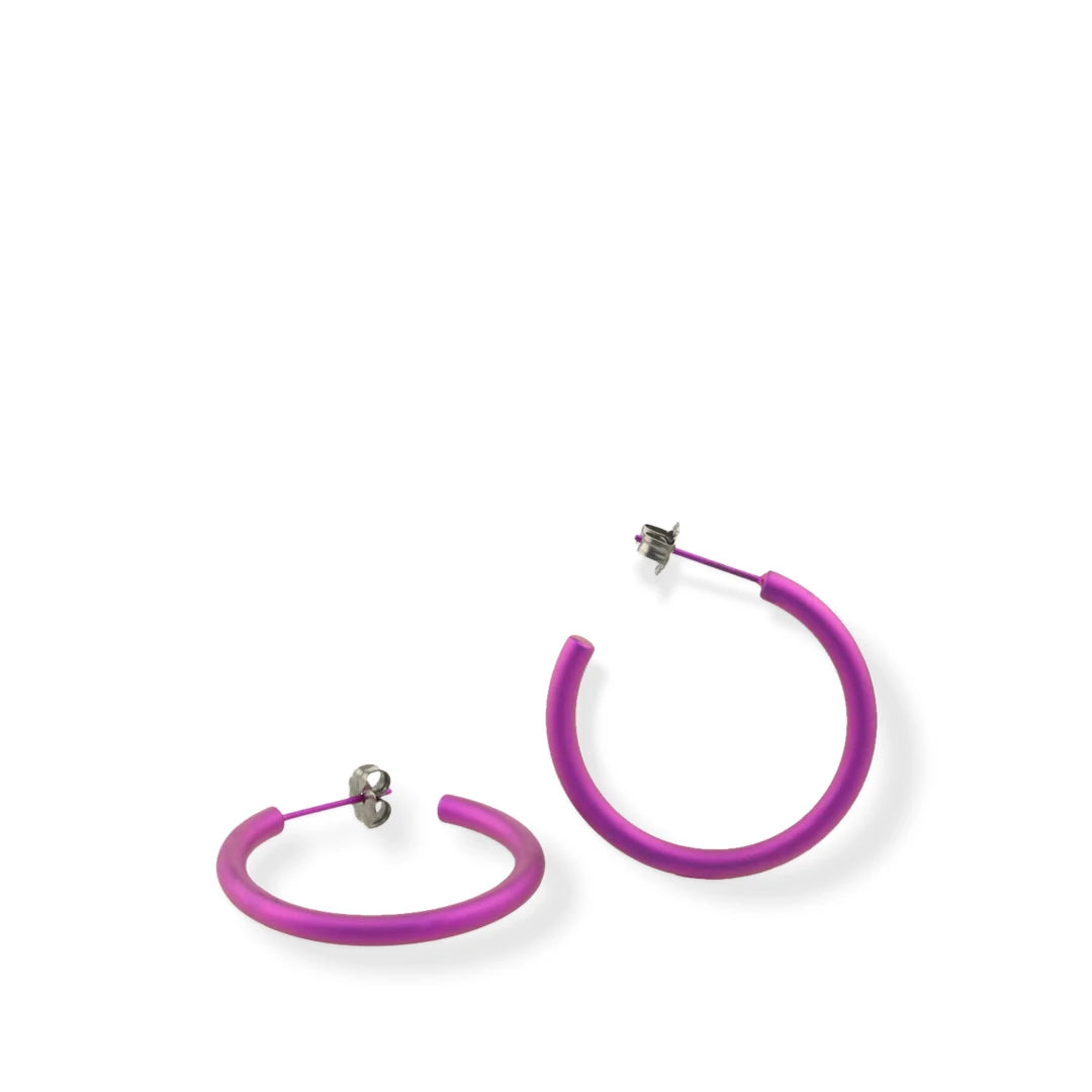 Orb Line Classic Hoop Earrings