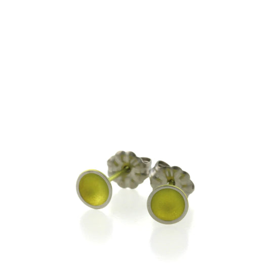 Titanium Soft Dome Mini Stud Earrings