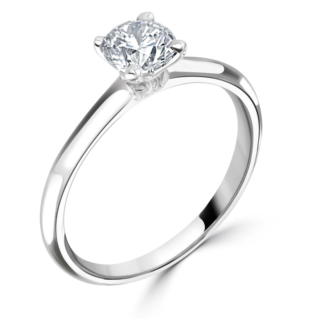 0.70ct Diamond Solitaire Engagement Ring