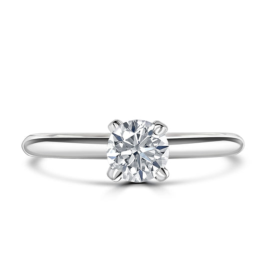 0.70ct Diamond Solitaire Engagement Ring