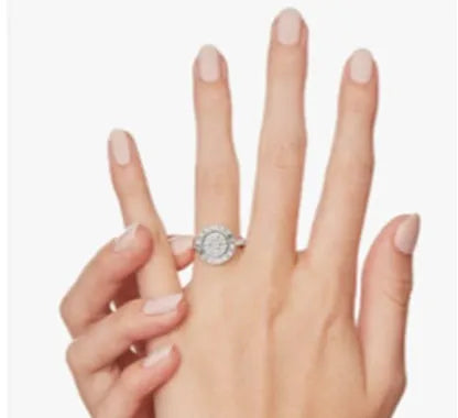 Ring size guide step 1